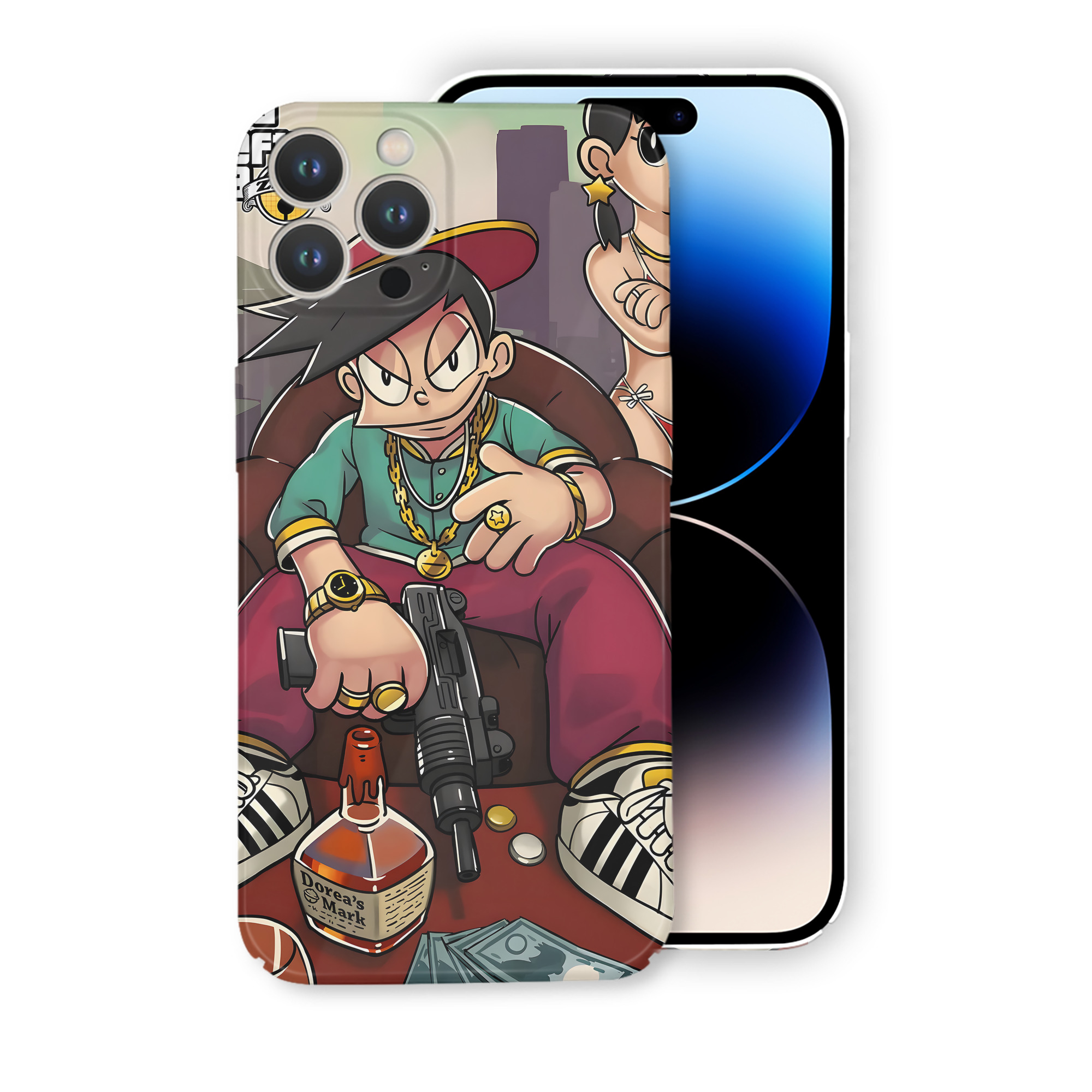 （画像用） ドラえもん Doraemon 【iPhone 14シリーズ対応】ハードケース